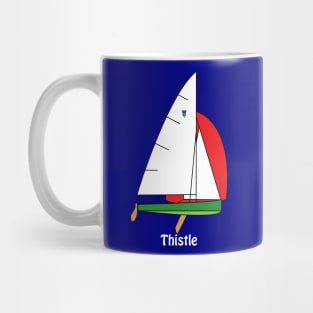 Thistle Sailboat Mug